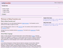 Tablet Screenshot of malaytranslate.com